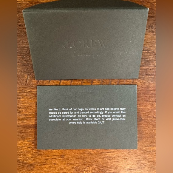 J.Crew Bracelet bucket bag in Italian leather NWT - Picture 3 of 5